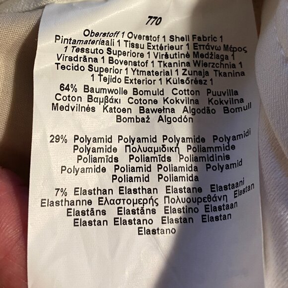 Cavallo Calandra Full Seat Breeches – White/Steel Gray – Size 30 (US 10) - Picture 12 of 13